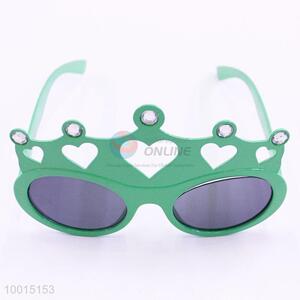 Green Heart Shaped Eyewear for Girls