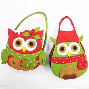 Wholesale High Quality Decorated Christmas Crafts Cheap The owl bag