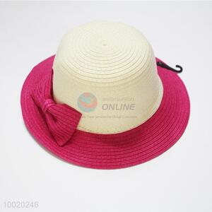Rose Red Bicolourable Hat For Women/Sun-shaded Hat