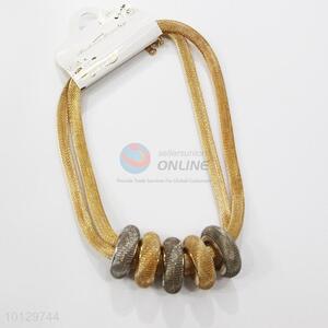 Fashion low price mesh chain necklace