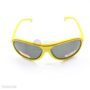 Unique Yewllow Frame Sunglasses For Children