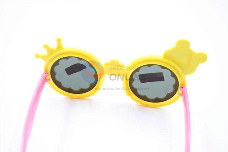 Direct Price Crown Pattern Sunglasses For Children