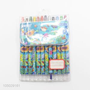 Fashionable 12 Colors Oil Pastels Crayons for Kids