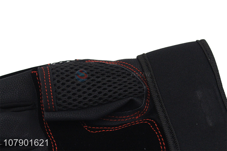 Online wholesale unisex breathable half finger mesh sport gloves for cycling