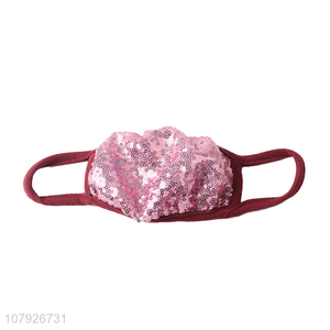 Wholesale cheap price girls bling reusable mask with high quality