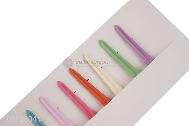New Arrival Candy-colors Plastic Hairpin Girls Fashion Hairwear
