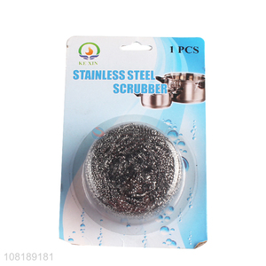 Custom Household Multipurpose Stainless Steel Scrubber Clean Ball