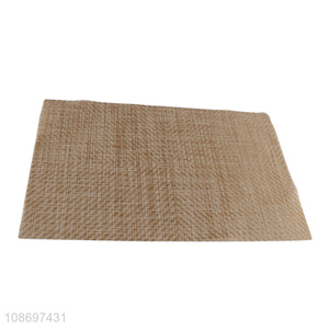 Online wholesale table decoration pvc non-slip place mat dinner mat