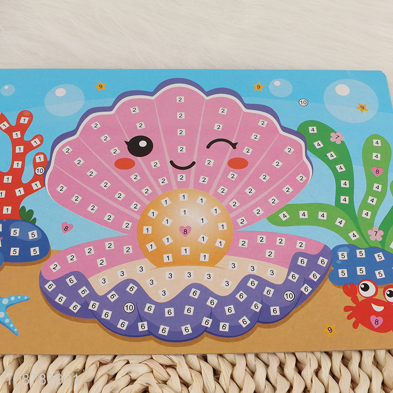 China Imports DIY Mosaic Sticker Art Kit for Boys Girls