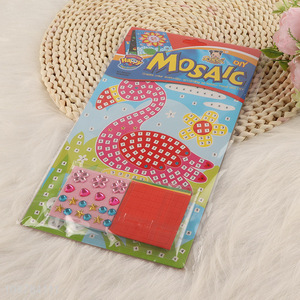 China Imports DIY Mosaic Sticker Art Kit for Kids Toddlers