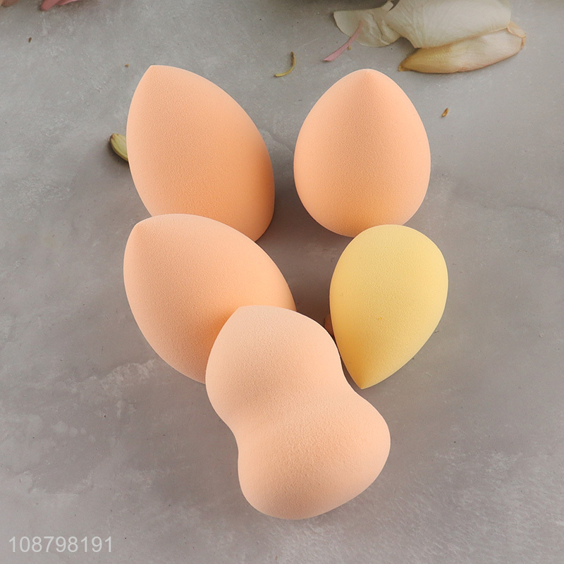 Top sale 4pcs washable makeup puff cosmetic puff