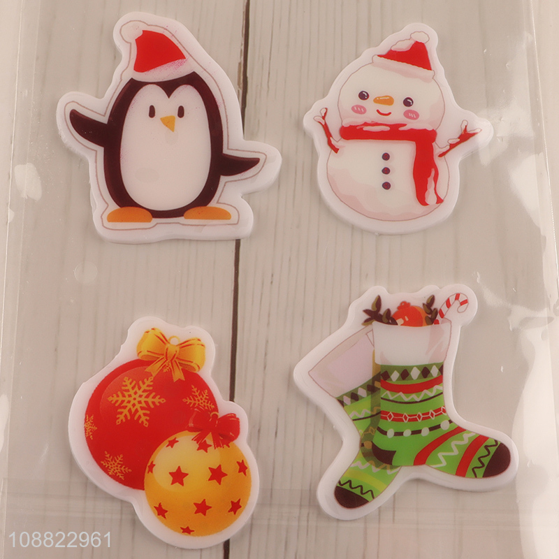 China Imports Reusable Christmas Window Clings for Holiday Decor