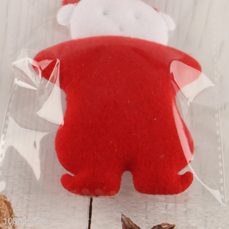 New arrival bear shaped decorative christmas hanging ornaments