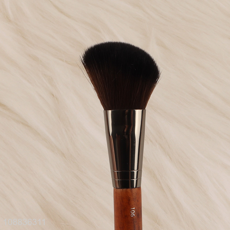 Hot selling double ended makeup brush contour brush blusher brush