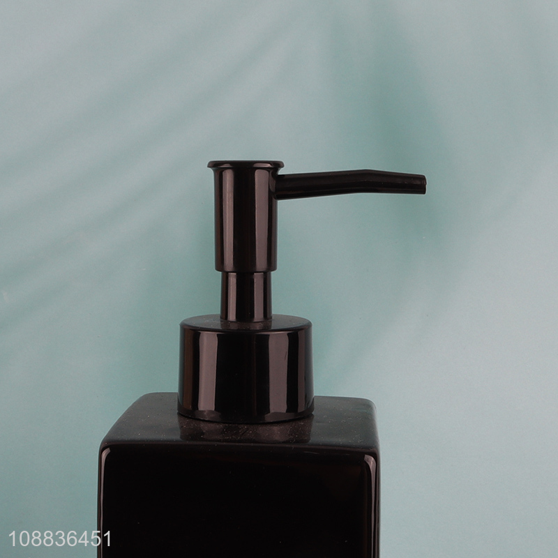 Good quality refillable ceramic soap dispenser lotion dispenser bottle