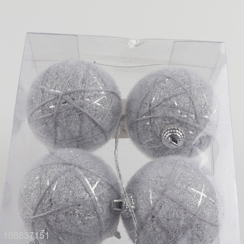 Factory price 8pcs Christmas balls ornaments for Christmas tree decor