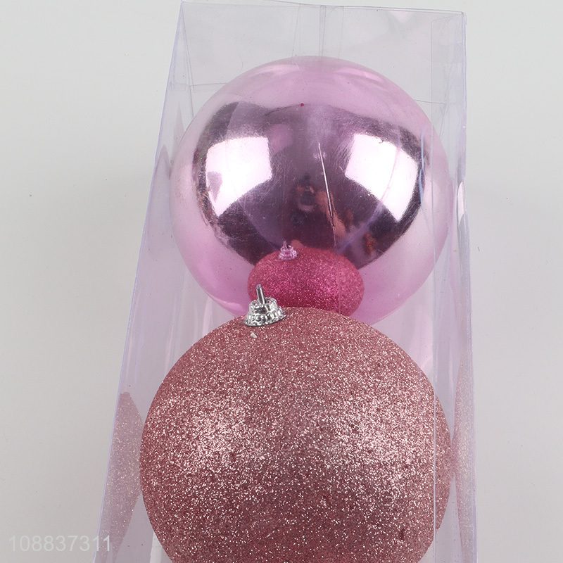 Wholesale 4pcs Christmas balls ornaments for Christmas tree decor