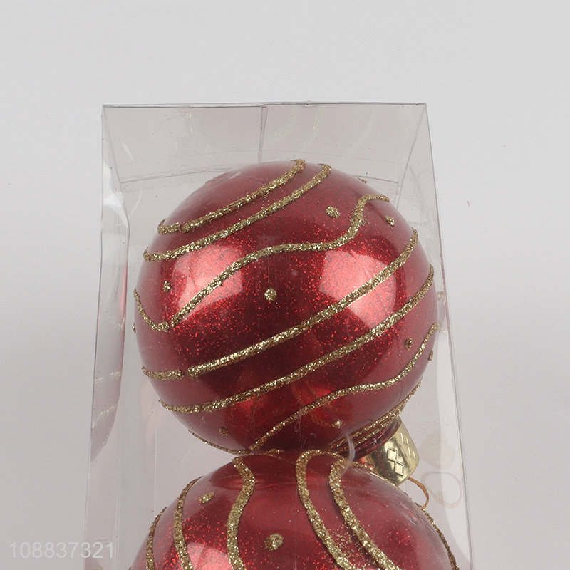 High quality 3pcs Christmas balls Christmas ornaments Xmas tree decor