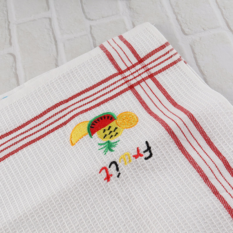 Latest design home kitchen towel printed cleaning cloth