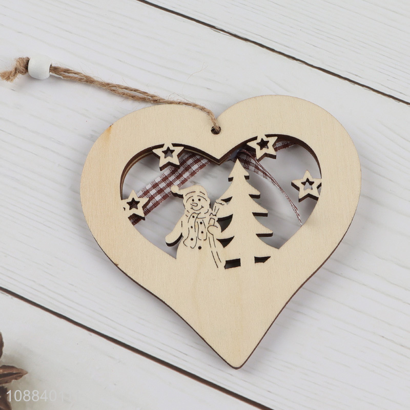 Online Wholesale Painted Wooden Slices for Christmas Tree Decor