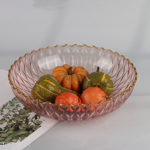 New arrival plastic home kitchen fruit plate fruits tray for sale