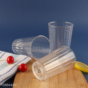 High Quality Unbreakable Plastic Cup Acrylic Drinking Glasses