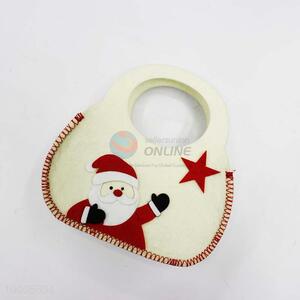 Wholesale Father Christmas Shaped Fashion Nonwovens Basket