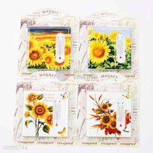 Wholesale Sunflower Fridge Magnet With Thermometer