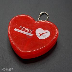 Heart shaped 4 grids <em>pill</em> <em>box</em>