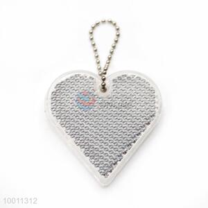 Wholesale Hearted Shaped Acrylic Reflective <em>Key</em> <em>Chain</em>