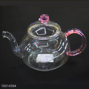 Hot Sale  New Arrival High Quality  Colorful Glass Water Teapot or Coffee Pot