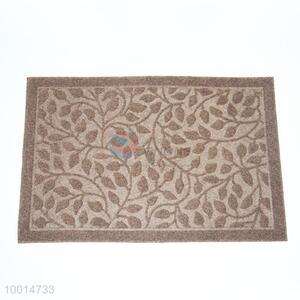 Wholesale Good and Cheap Rubber Ground Mat Anti Slip Mat With Leaf Pattern