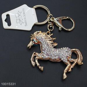 Hot sale rhinestone horse <em>key</em> ring