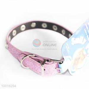 Wholesale Pink PU <em>Dog</em> Collar/<em>Dog</em> Leashes