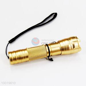 500m Golden High Power Camping Torch Light Waterproof Flashlight