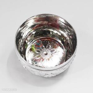 Silver 3 pcs electroplating bowl