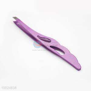 Colorful Hollow Stainless Steel Eyebrow Tweezers Set