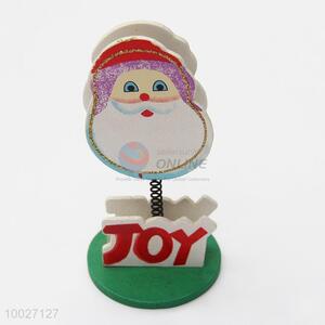 High Quality Santa Claus Shaped <em>Wooden</em> Name Card Holders