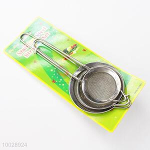 5cm/7cm/8cm Broadside Stainless Steel Mesh Strainers