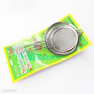 18cm/20cm/22cm Broadside Stainless Steel Mesh Strainers