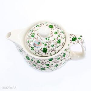 Small Size Printing Ceramic Teapot