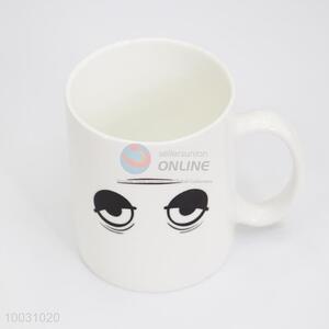 Wholesale Big Eyes Color Changing Ceramic Mug Cup