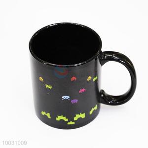 Game Pattern Color Changing Ceramic Mug Cup