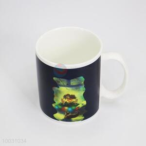 Cartoon Pattern Color Changing Ceramic Mug Cup