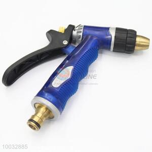 Wholesale blue zinc alloy/tpr garden water guns