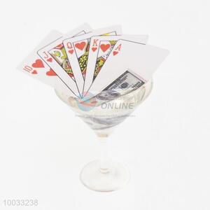 Creative decoration cocktail cup with poker fridge magnet