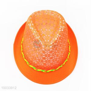 Competitive Price Orange Fashion Hat/Top Hat