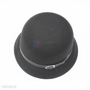 High Quality Black Round Felt Hat/Top Hat
