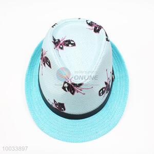 High Quality Blue Fashion Hat/Top Hat