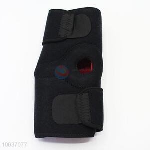 Black safety elastic magnetic knee support
